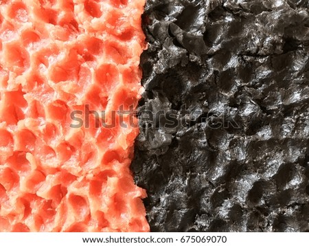 Paraffin texture