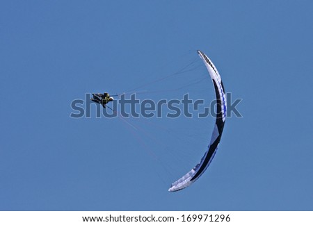 Similar – Image, Stock Photo Cool Move Kiting Ocean