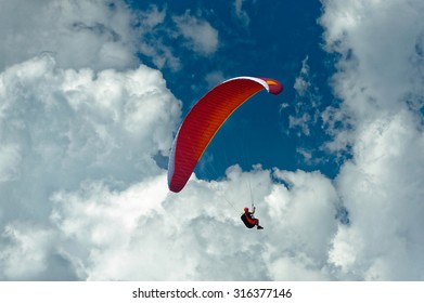 Paraglider Gliding Over Clouds Stock Photo 316377146 | Shutterstock