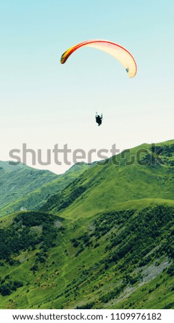 Similar – Image, Stock Photo high down Adventure