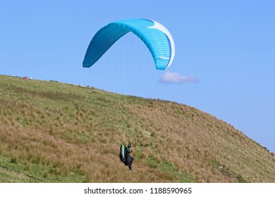 Paraglider In The Vale Of Neath