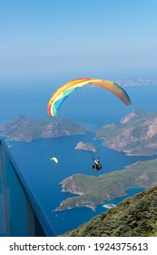 Paragliding From Babadag Mountain Near Oludeniz