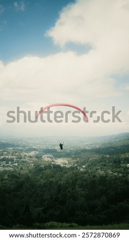 
Paragliding offers an unparalleled adventure, soaring above breathtaking landscapes. As you glide effortlessly, the wind rushes past intensifying the thrill. Below a stunning panorama and lush forest