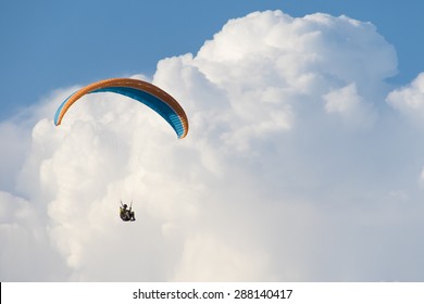 Paragliding In The Sky