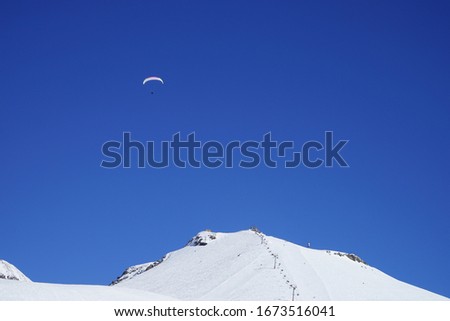 Similar – paraglider 4 Fallschirm