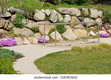 Parallel Bars In Garden Cape Cod MA USA