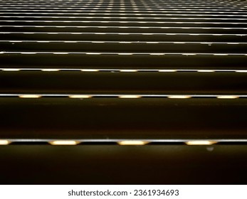 Parallel lights and lines perspective