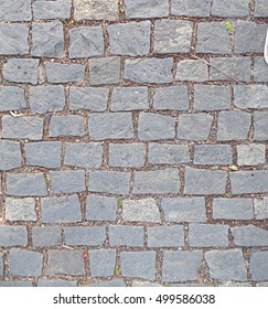 Parallelepiped ground texture pattern