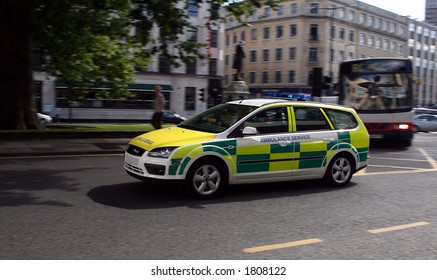Paramedic's car