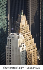 The Paramount Building And The Times Square Ball In New York, USA