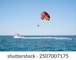 Parasailing in Batumi, Georgia on August 22, 2024