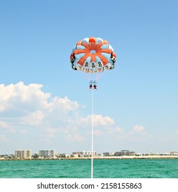 Parasailing At Destin Beach, Florida  