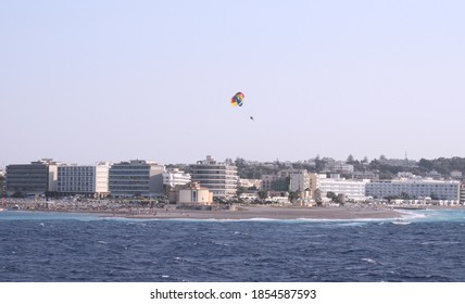 Parasailing At The Lindos Bay, Rhodes