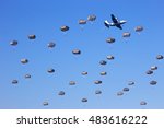 paratrooper dropping