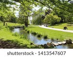 
"Parc barbieux", public park in Roubaix (North of France)