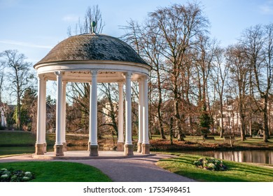 Parc De Orangerie Strasbourg Sunny At Winter