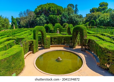Parc del Laberint d'Horta in Barcelona, Spain - Shutterstock ID 2041194872