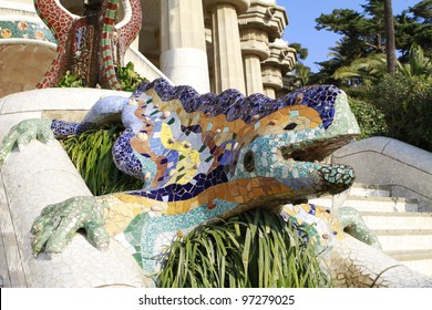 Parc Guell Lizard Fountain