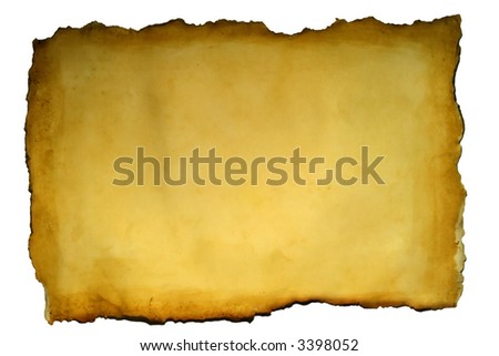 Parchment background on the basis of an old piece of a paper.