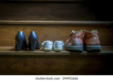 Parent and child shoes