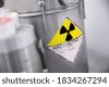 radioactive container