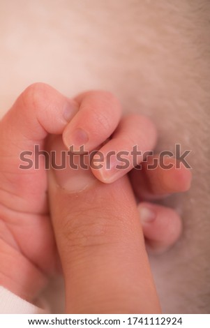 Similar – Image, Stock Photo Tender hands Harmonious