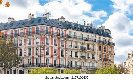 Paris, Beautiful Buildings, Boulevard Voltaire In The 11e District