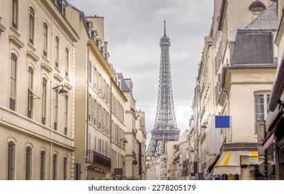 Paris and the Eiffel Tower, France