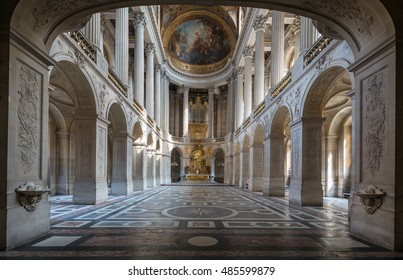 PARIS, FRANCE -16 July , 2015 : Interior of Chateau de a in Paris , france on 16 July , 2015