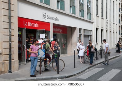 PARIS, FRANCE - Aug 29, 2013 : Sciences Po, Paris Institute Of Political Studies, Is A University Located In Seven Cities In France