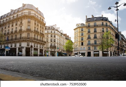 Paris, France Empty Street