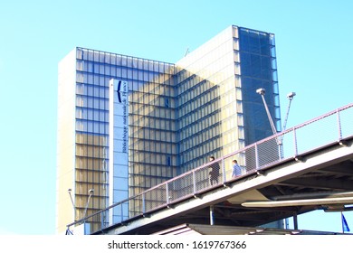 Paris, France. January 18. 2020.
View Of The Towers Of The National Library Of France. Site Inaugurated By President François Mitterand In 1995.