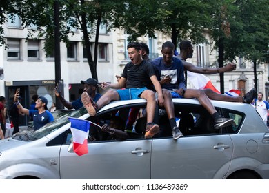 Paris France July 15th 2018 Young Stock Photo 1136489369 | Shutterstock