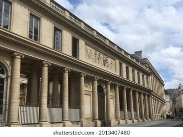 Paris France - July 2021 - In Front Of Decartes Med School (University Of Medecine)