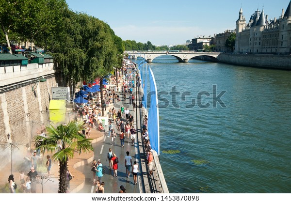 Paris France July 24 2012 Artificial Stock Photo Edit Now