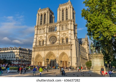 Paris, France - July 25,2015 - Notre Dame cathedral in Paris 