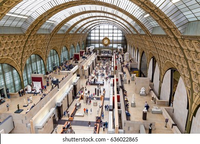 Paris, France - July 26,2015 - Orsay Museum In Paris