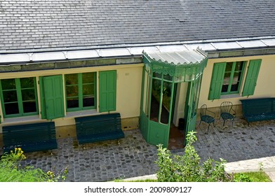 Paris; France - July 8 2021 : The Honore De Balzac House In The 16th Arrondissement