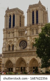 Paris, France - June 1, 2012. Notre Dame de Paris.