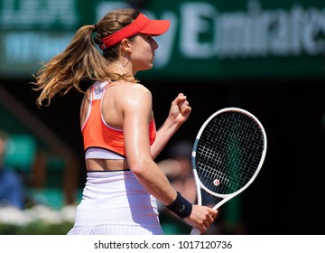 PARIS, FRANCE - JUNE 1 : Alize Cornet At The 2017 Roland Garros Grand Slam Tennis Tournament