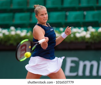 PARIS, FRANCE - JUNE 2 : Shelby Rogers At The 2017 Roland Garros Grand Slam Tennis Tournament