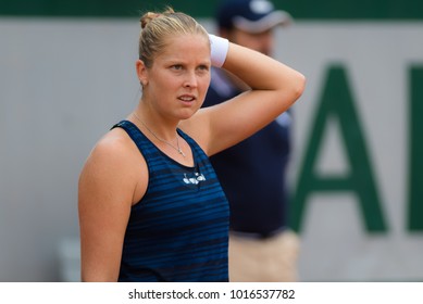 PARIS, FRANCE - JUNE 2 : Shelby Rogers At The 2017 Roland Garros Grand Slam Tennis Tournament