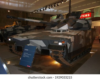 Paris, France - June.18.2008: Combat Vehicle 90 (CV90) At Eurosatory 2008