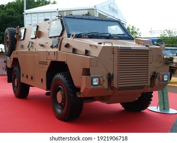 Paris, France - June.18.2008: Thales Bushmaster Armoured Vehicles At Eurosatory 2008