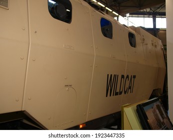 Paris, France - June.18.2008: WildCat Mine Resistant Ambush Protected Vehicle (MRAP) At Eurosatory 2008