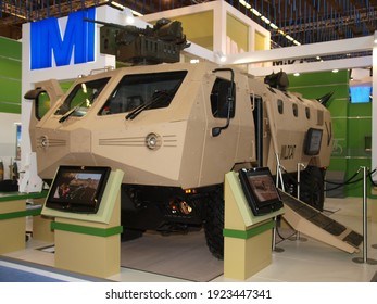 Paris, France - June.18.2008: WildCat Mine Resistant Ambush Protected Vehicle (MRAP) At Eurosatory 2008