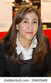 PARIS, FRANCE - MARCH 19, 2011 - Ingrid Betancourt At French Book Fair In Paris