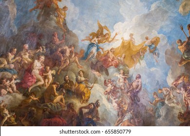 Ceiling Painting Images Stock Photos Vectors Shutterstock