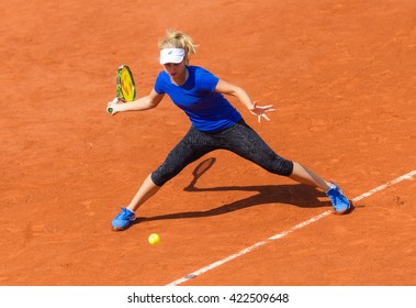 PARIS, FRANCE - MAY 17 : Daria Gavrilova In Action During Practice At The 2016 French Open