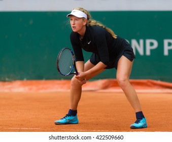 PARIS, FRANCE - MAY 18 : Victoria Azarenka Practices At The 2016 French Open